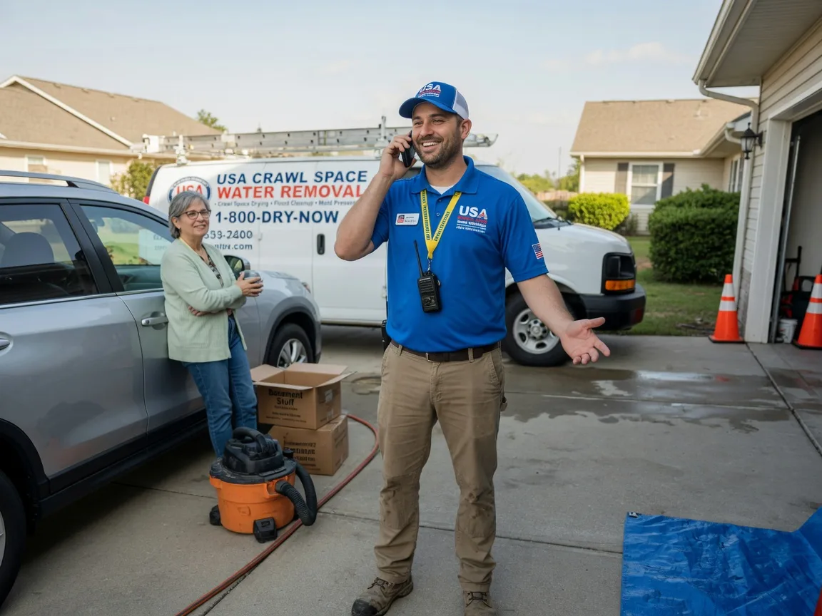 Crawl Space Water Removal Mound City, SD FAQs